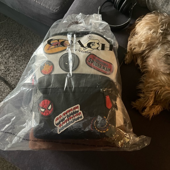 Coach │ Marvel Backpack Patches With Spider-man Style#2406 - Picture 1 of 1